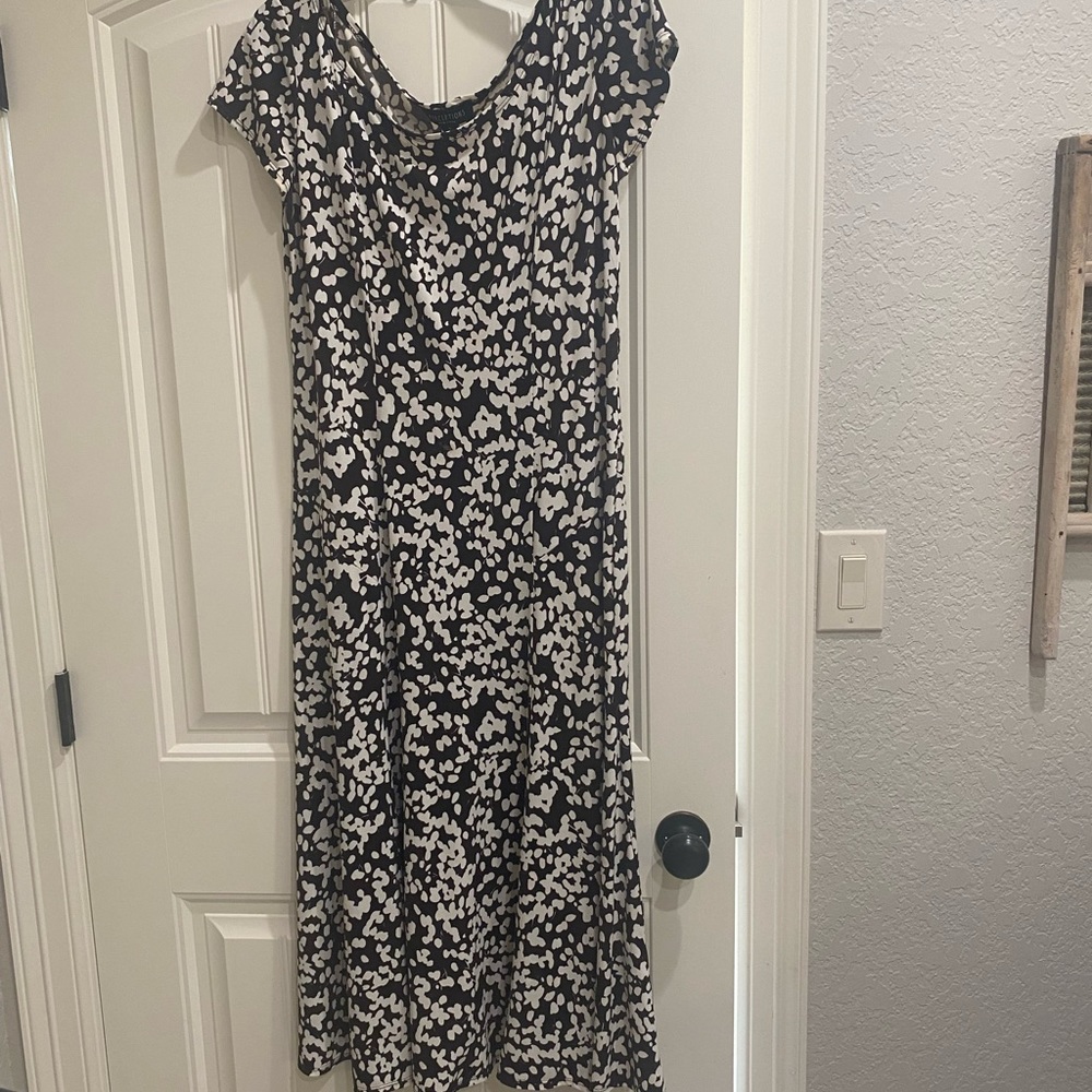 Brand-Perceptions New York brown and cream dress Size 12